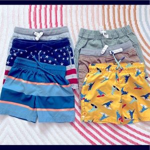 4 Summer shorts and 2 swimsuits